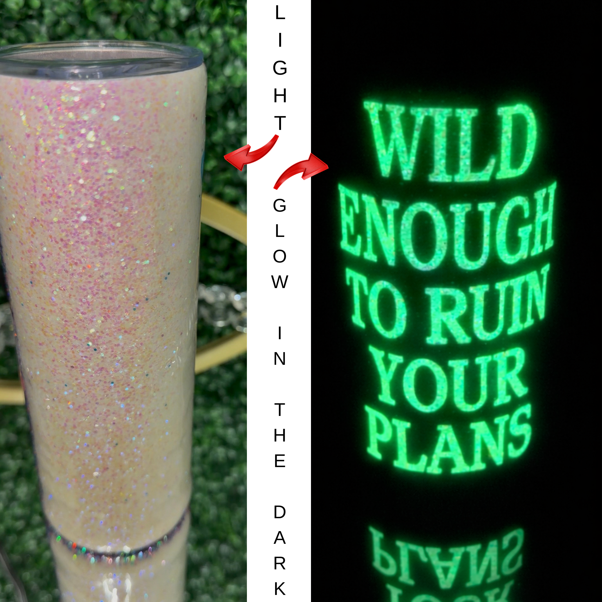 SWEET ENOUGH TO BE TRUSTED - WILD ENOUGH TO RUIN YOUR PLANS (NICE / NAUGHTY)