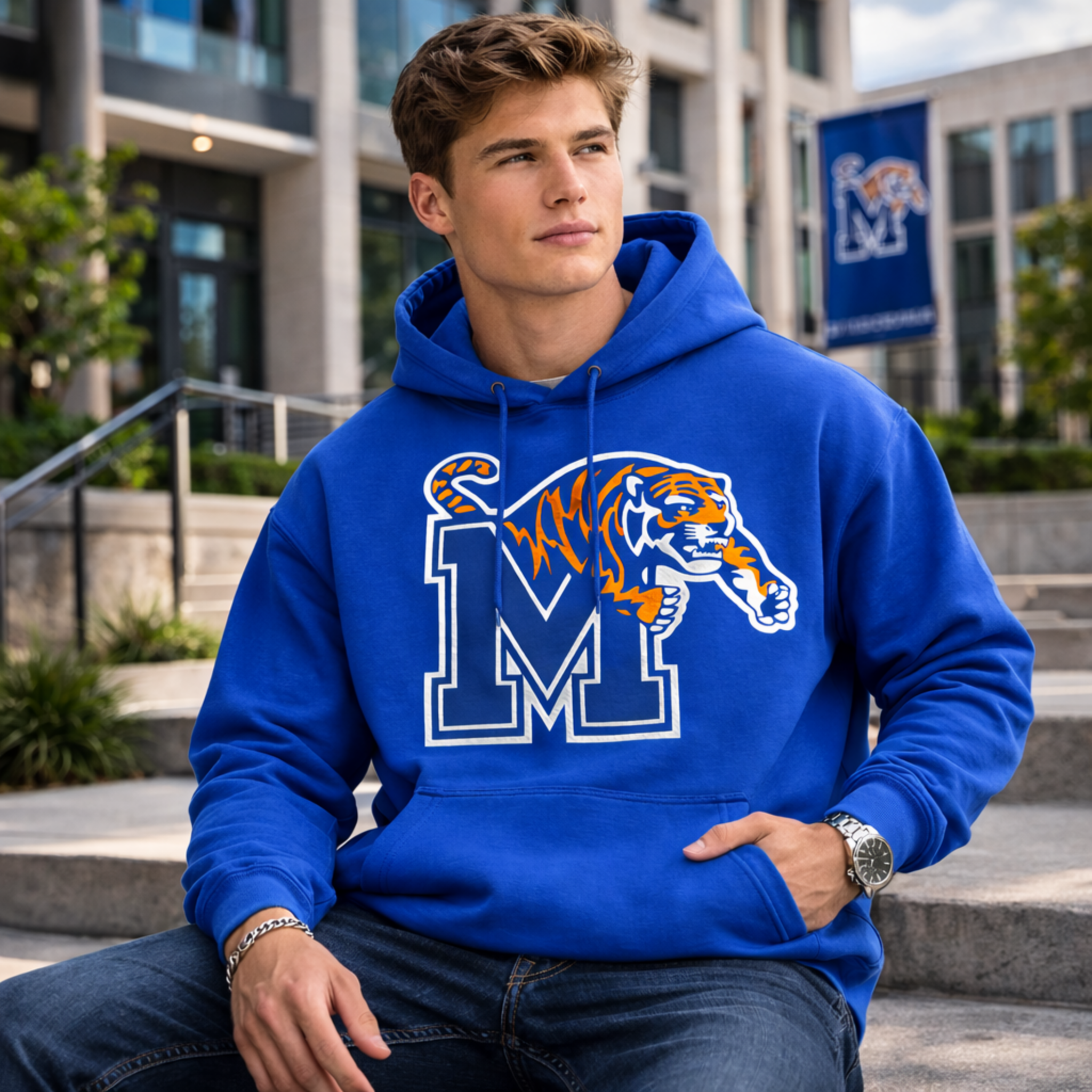 University of Memphis Tiger Statement Hoodie