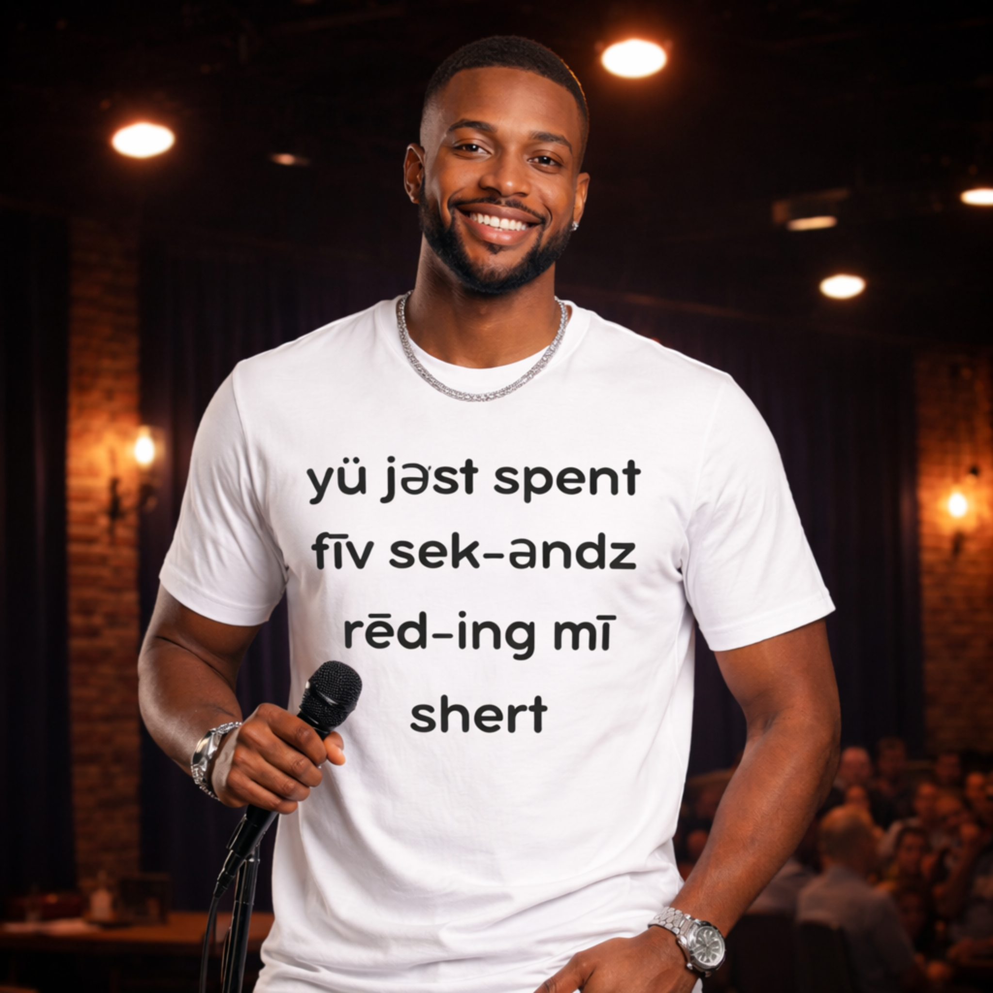 Five Seconds Spent Reading Statement T-Shirt