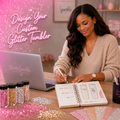 Custom Glitter Tumbler Design Consultation