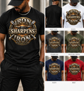 Iron Sharpens Iron Faith Tee product mockup