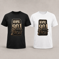 Memphis Made 901 graphic tee shown in black and white